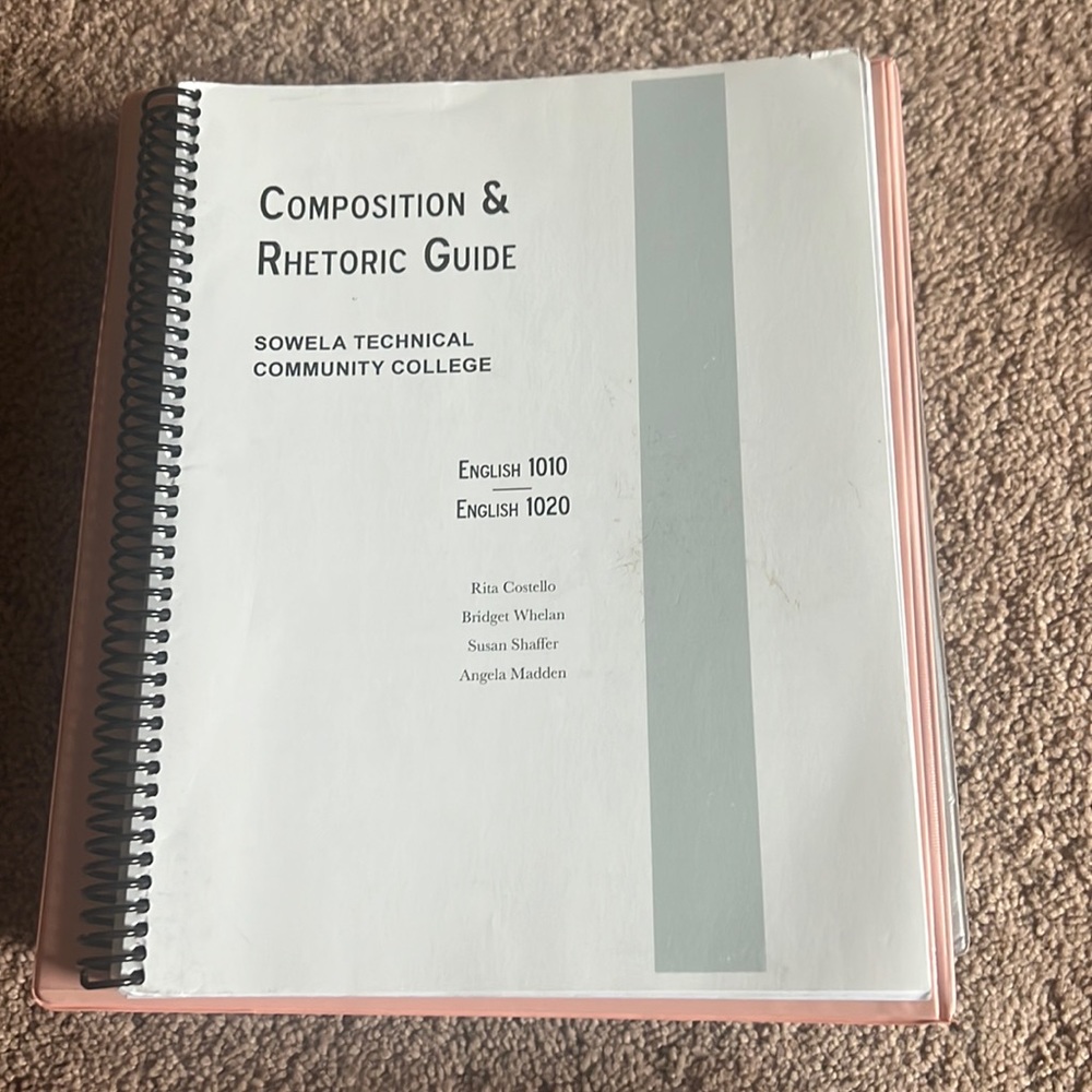 Composition & Rhetoric Guide Textbook